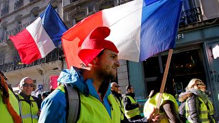 Photo prétexte 9ème manif nationale des "gilets jaunes".