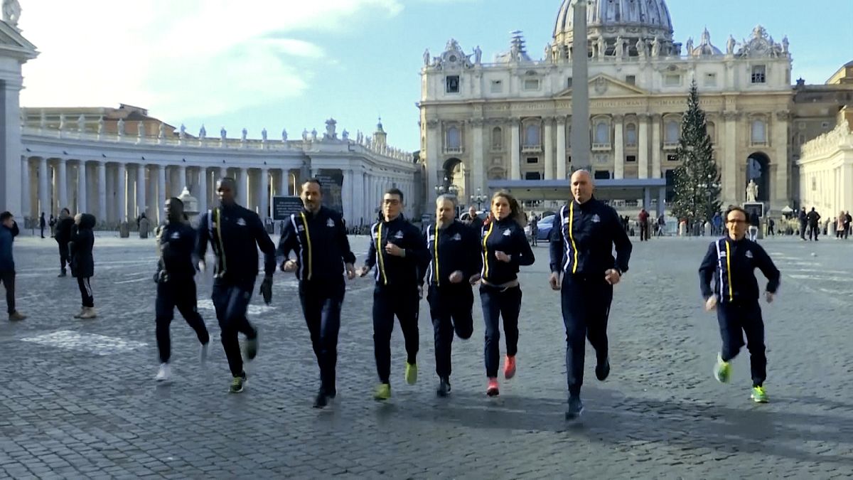 Running on a prayer: Vatican launches track team