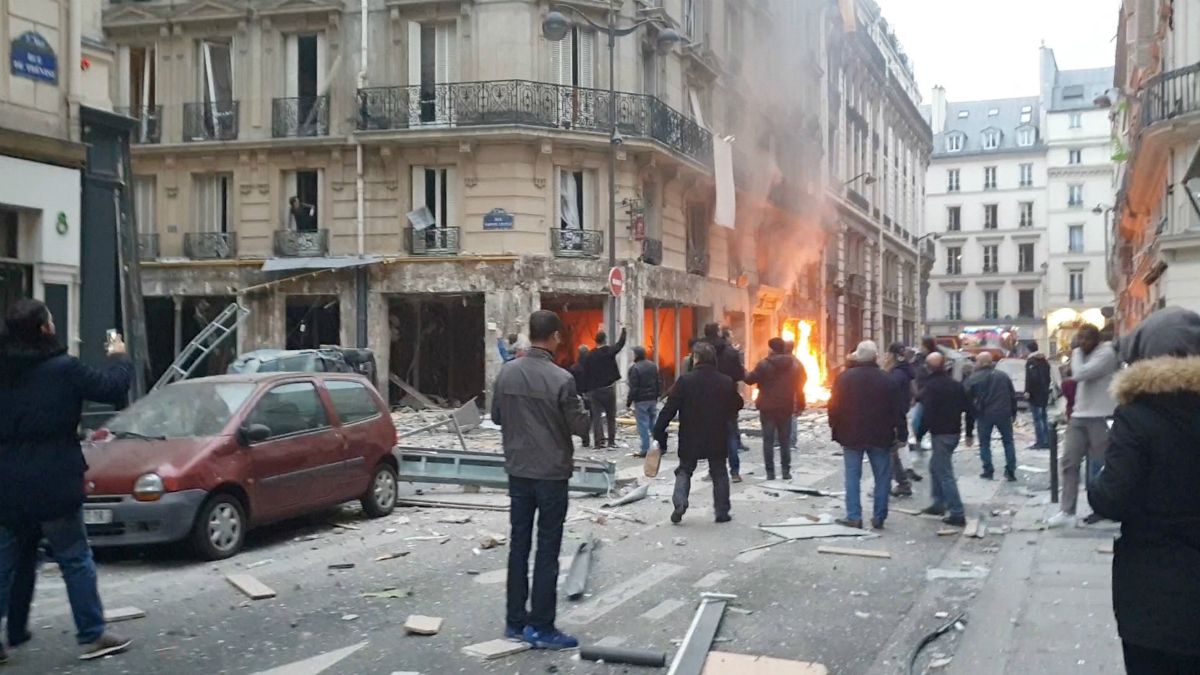 انفجار قوی در پاریس جان ۳ نفر را گرفت
