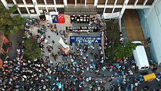 Guatemala protests after President Morales shuts anti-corruption unit