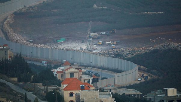Des équipements de forage ont été installés à la frontière avec le Liban Des équipements de forage ont été installés à la frontière avec le Liban