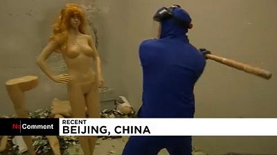 Have a smashing time in Beijing's anger room