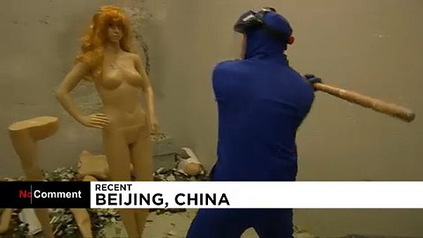À Pékin, un "défouloir de colère" À Pékin, un "défouloir de colère"