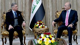 Irak Türkmen Cephesi Başkanı Erşet Salihi, Irak Cumhurbaşkanı Berhem Salih