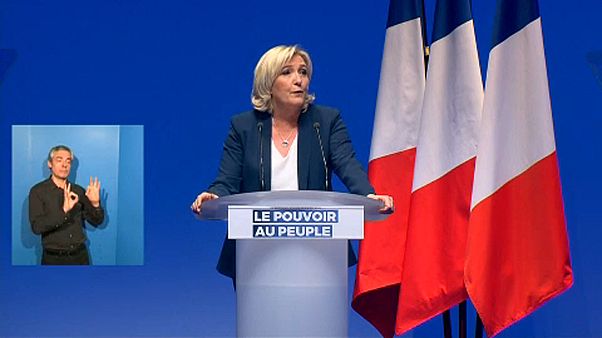Elindította kampányát Marine Le Pen Elindította kampányát Marine Le Pen