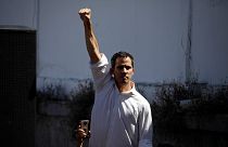Juan Guaido, chef du parlement vénézuélien qui s'est autoproclamé président