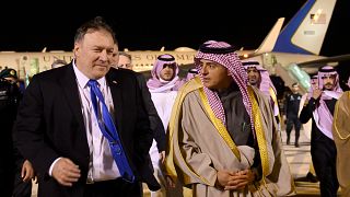 بومبيو يلتقي قادة السعودية واتفاق على استمرار التهدئة في اليمن