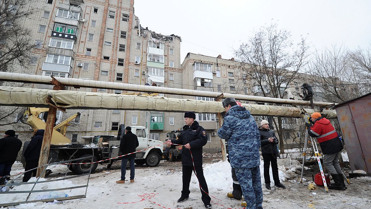 Ismét gázrobbanás volt egy 10 emeletes panelban Oroszországban