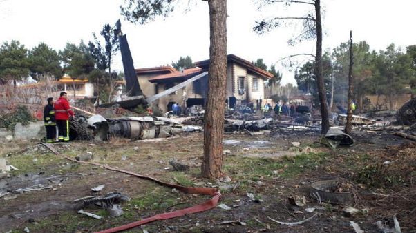 Συντριβή αεροσκάφους δυτικά της Τεχεράνης Συντριβή αεροσκάφους δυτικά της Τεχεράνης