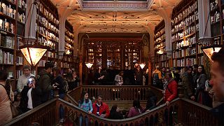 Die Lello-Buchhandlung in Porto: ein "Tempel" des Geistes