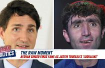 Canada PM Justin Trudeau: is this Afghan singer his lookalike?