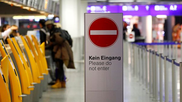 Χάος στα αεροδρόμια της Γερμανίας Χάος στα αεροδρόμια της Γερμανίας