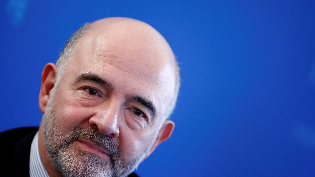 Le Commissaire européen chargé de la Fiscalité Pierre Moscovici