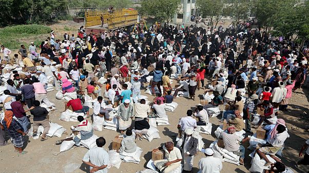 کمکهای اضطراری برنامه جهانی غذا برای ساکنان یمن کمکهای اضطراری برنامه جهانی غذا برای ساکنان یمن