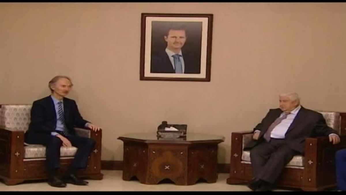المبعوث الأممي الجديد إلى سوريا يزور دمشق ويلتقي وزير الخارجية