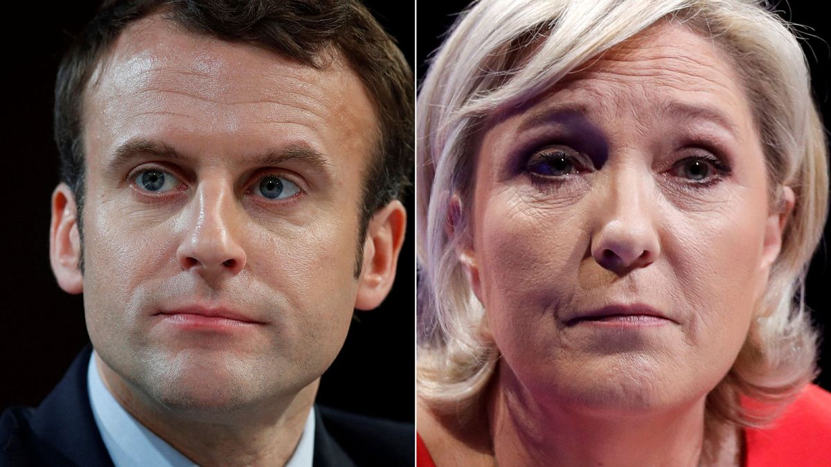 Macron pártja megelőzte Marine Le Pen-ét