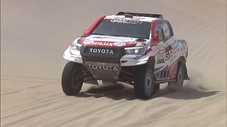 Máxima emoción ante la última etapa del rally Dakar en Perú