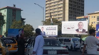 تبلیغات انتخابات مجلس در کابل
