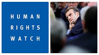 اظهار «ناامیدی» دیده‌بان حقوق بشر از رویکرد ماکرون