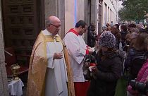 Animals given religious blessing in Spain