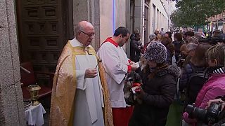 Animals given religious blessing in Spain