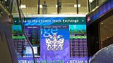 British stocks shrug off politics as results drive big moves