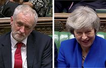 Parliament's war of written words: May and Corbyn face off in letters