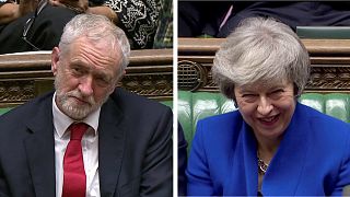 Parliament's war of written words: May and Corbyn face off in letters