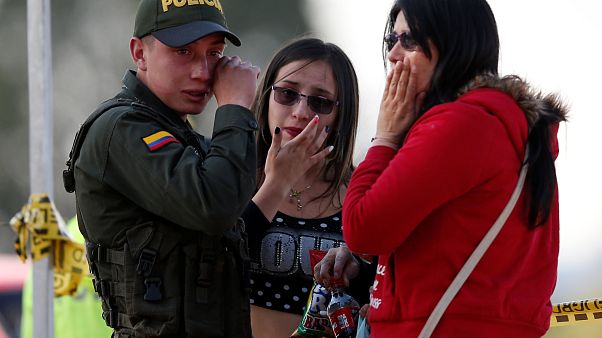Attentat contre la principale école de police de Bogota 18/01/2019 Attentat contre la principale école de police de Bogota 18/01/2019
