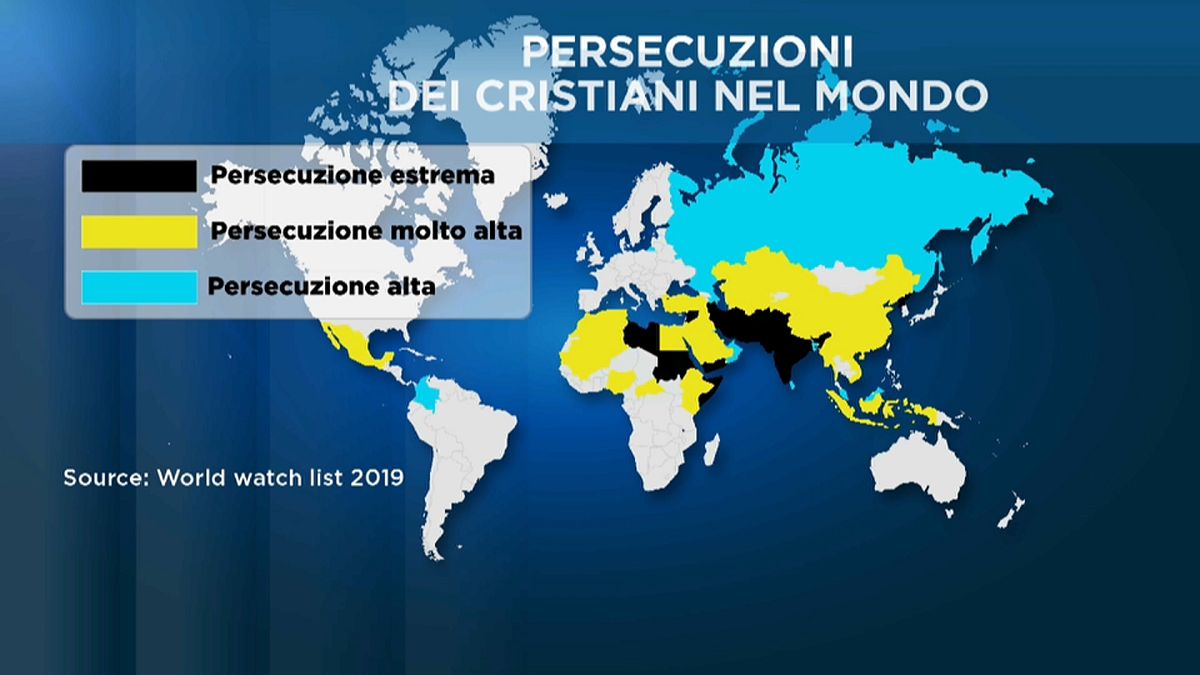 245 milioni di cristiani perseguitati nel mondo
