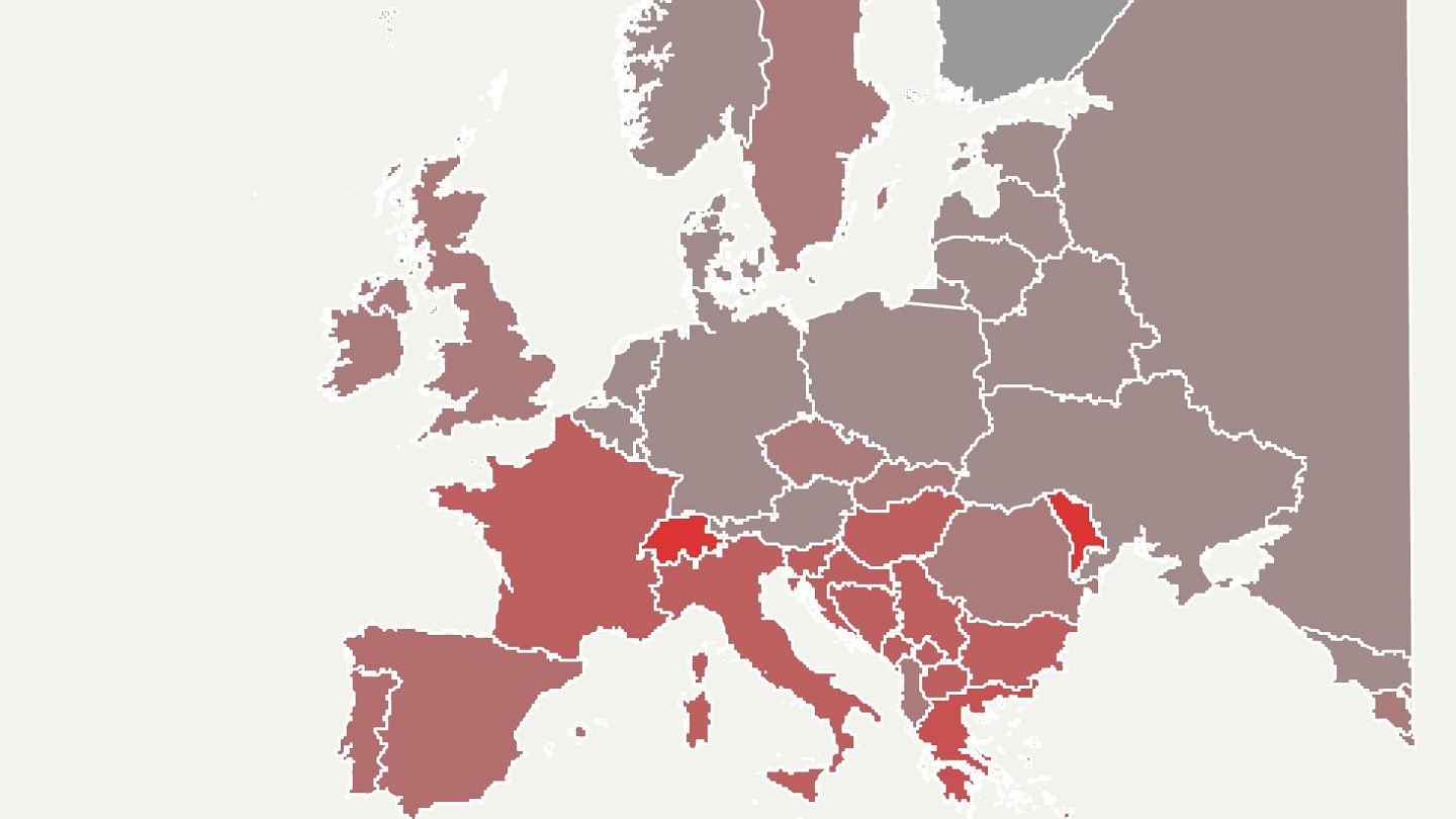 100 Jahre Frauenwahlrecht Diese Karte Zeigt Ab Wann Frauen In Europa Wahlen Durften Euronews
