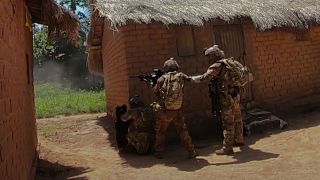Watch: Portuguese paratroopers raid rebel base in Central African Republic