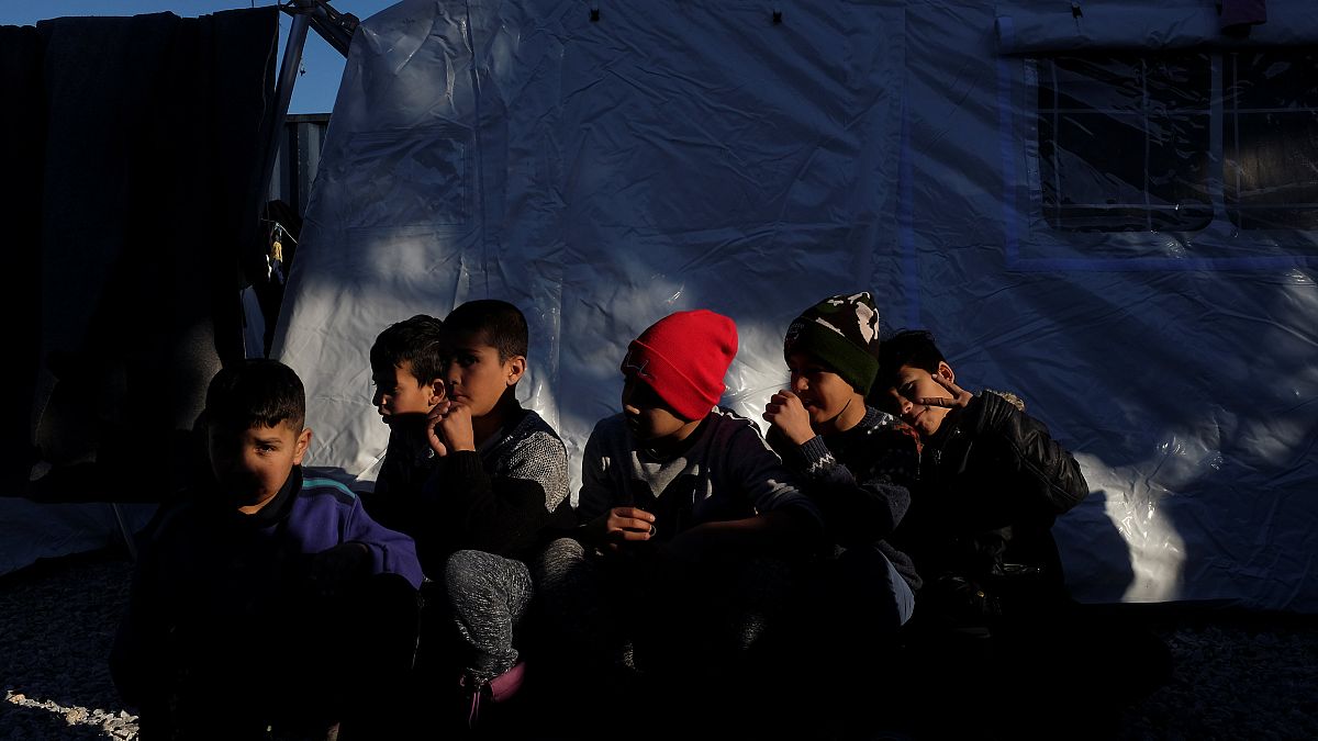 Poor conditions in migrant camps can pose health concerns, WHO says