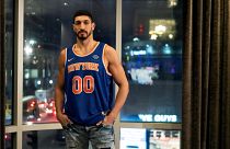 Turkish NBA player Enes Kanter misses out on basketball game in London amid safety concerns
