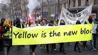استمرار مظاهرات السترات الصفراء في فرنسا للأسبوع العاشر
