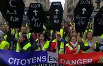 Nouvelle mobilisation de femmes "gilets jaunes" dans plusieurs villes françaises