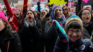 Marcha de las mujeres contra Trump