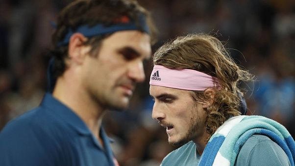 Federer Avustralya Açık'ta Yunanistanlı 'harika çocuğa' yenildi Federer Avustralya Açık'ta Yunanistanlı 'harika çocuğa' yenildi