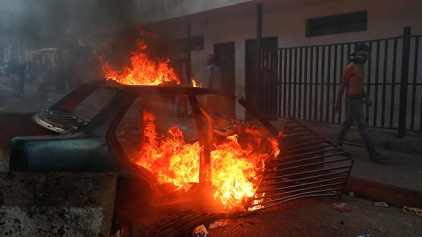 Detenidos militares sublevados contra Nicolás Maduro en Venezuela Detenidos militares sublevados contra Nicolás Maduro en Venezuela