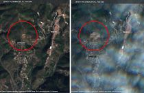 Obras de excavación visibles desde el espacio