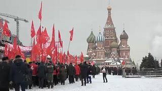 شاهد: الشيوعيون في روسيا يحيون الذكرى الـ95 لرحيل لينين