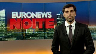 Euronews Noite apresentado por Ricardo Borges de Carvalho