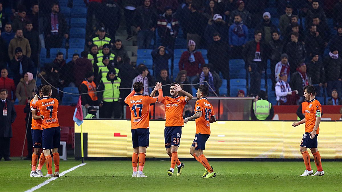 Spor Toto Süper Lig’in 18. haftasında Trabzonspor Başakşehir karşılaşması