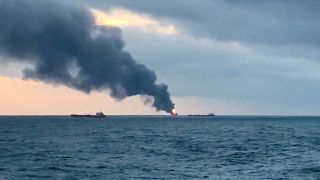Κριμαία: 14 νεκροί από έκρηξη και σύγκρουση πλοίων στο Στενό του Κερτς