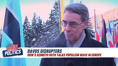 Raw Politics: HRW Director Kenneth Roth uses Davos as platform for human rights advocacy