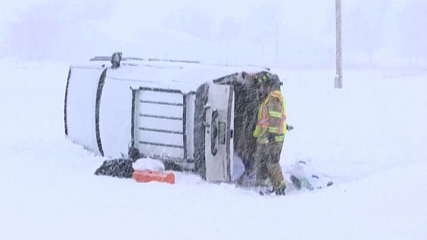 Chutes de neige et froid glacial au nord des USA Chutes de neige et froid glacial au nord des USA