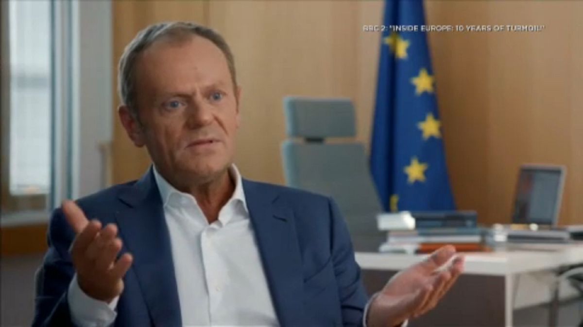 Raw Moment: Tusk claims former UK PM Cameron is 'victim of his own victory'