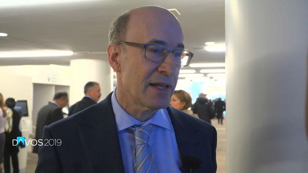 Kenneth Rogoff, au forum économique mondiale de Davos 2019 Kenneth Rogoff, au forum économique mondiale de Davos 2019