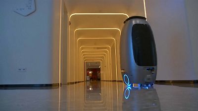 شاهد: روبوتات لخدمة الزوار بفندق تابع لشركة "علي بابا" الصينية