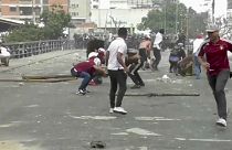 درگیری بین مخالفان مادورو و نیروهای امنیتی ونزوئلا